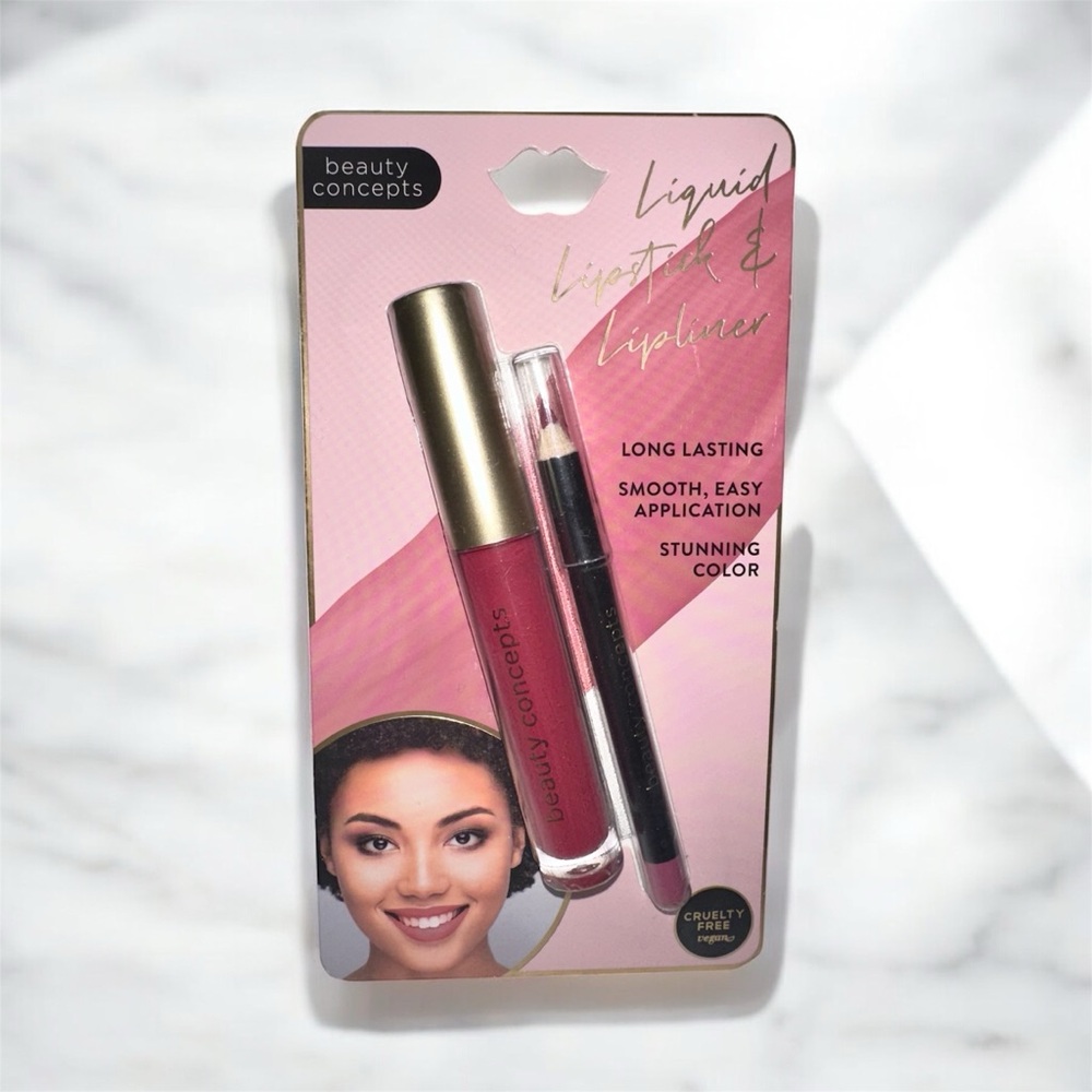 NIP Beauty Concepts Liquid Lipstick & Lipliner Set